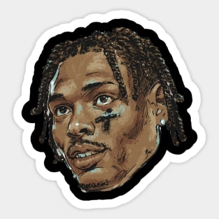 Jalen Ramsey Miami Portrait Sticker